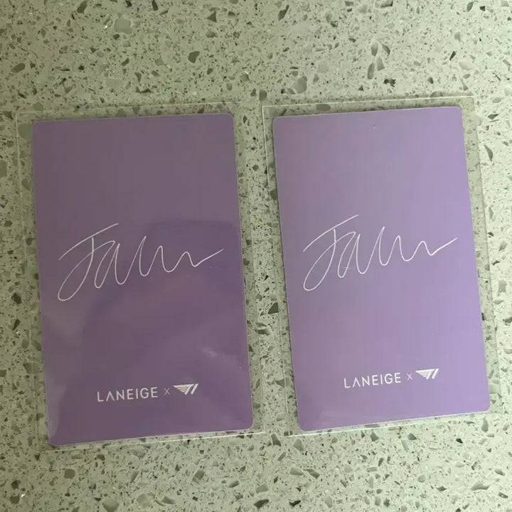 [BUNJANG] T1 Faker Laneige Photocard Set / 티원 페이커 라네즈 포토카드 2종 일괄