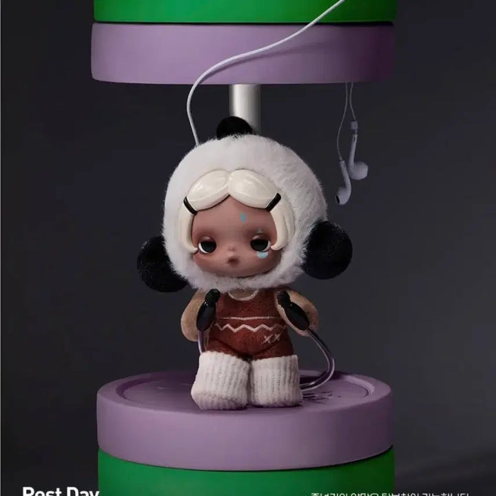 [BUNJANG] Pop Mart Skullpanda Off Mode Rest Day Figure / 팝마트) 스컬판다off mode Rest day 미개봉/새상품