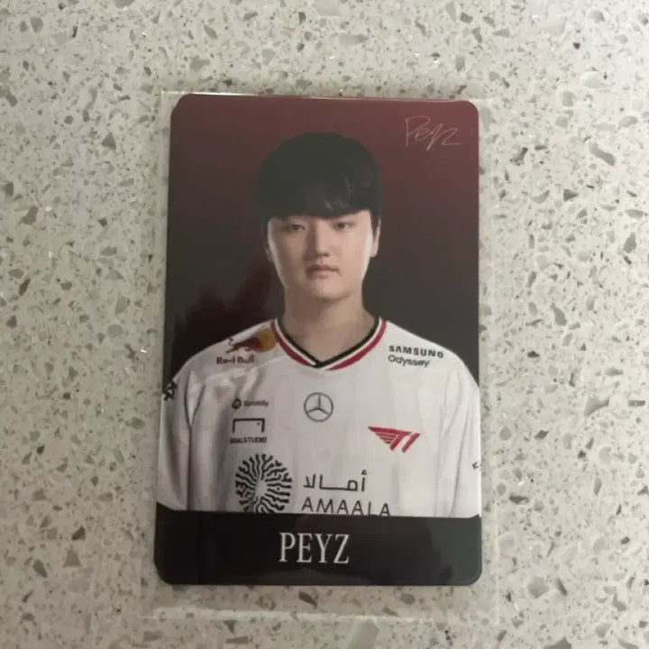 [BUNJANG] T1 Faker High School Phase Mercedes Fan Meeting Autographed Photocard / 티원 페이즈 고등학생 수환이 벤츠팬미팅 포토카드