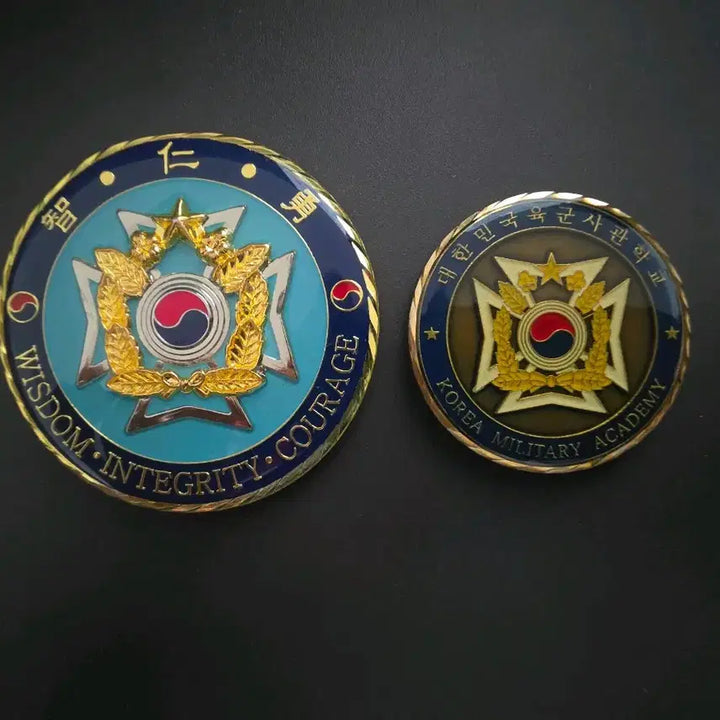 [BUNJANG] Republic of Korea Military Academy Commemorative Coin Set / 대한민국 육군사관학교 기념 코인 군대코인 부대코인