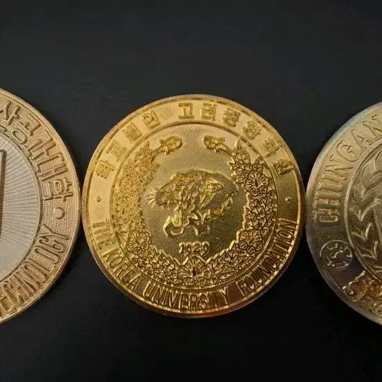 [BUNJANG] University Commemorative Medals Set (UNIST, Korea University, Chung-Ang University) / 대학교 기념메달