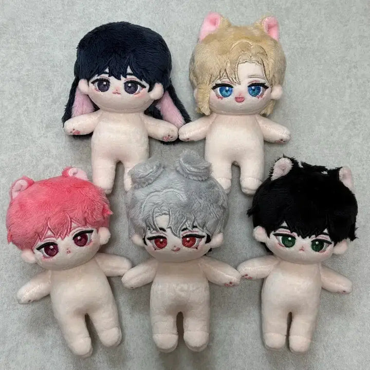 [BUNJANG] PLAVE Bossy PLAVE 10cm Plushie Bundle Set / 플레이브 10cm 인형 뽀시플브 일괄양도