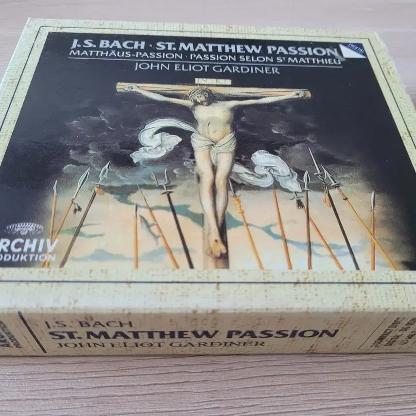 [BUNJANG] Johann Sebastian Bach St. Matthew Passion 3CD Box Set (Archiv Produktion) / 바흐 마태수난곡 3CD (아르히프 프로덕션) 박스세트