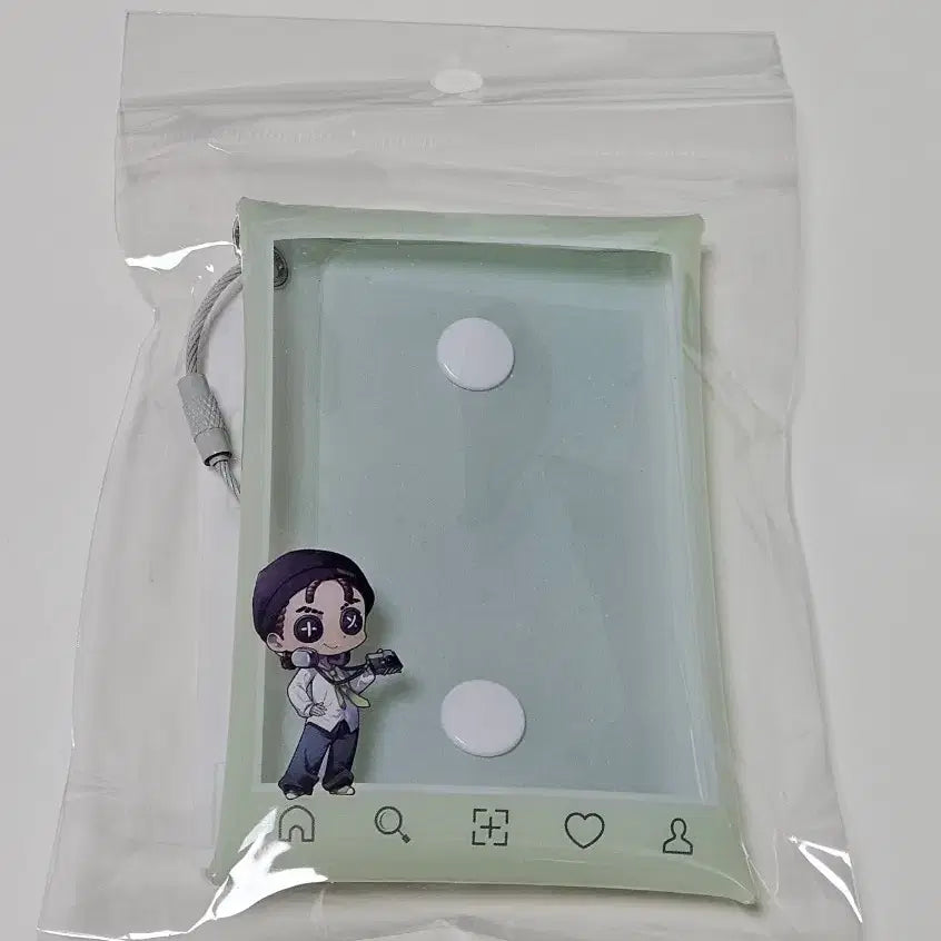 [BUNJANG] Identity V Mercenary Style Mini Plastic Pouch / 용병 스타일 미니 플라스틱 파우치 (제5인격)