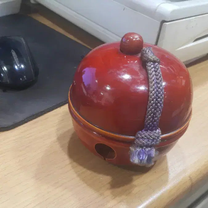 [BUNJANG] Sankyo Japanese Wooden Bell-Shaped Music Box / 일본 나무 방울형 오르골