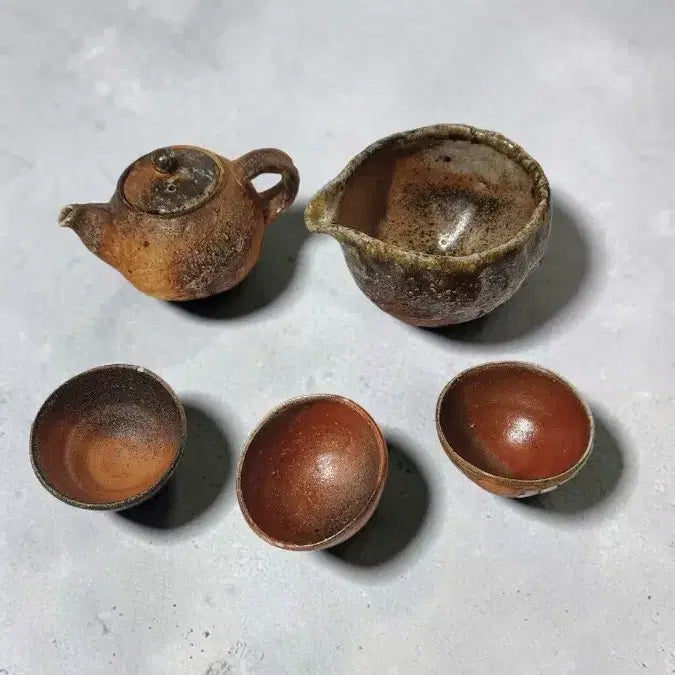 [BUNJANG] Artist Handcrafted Tea Set / 작가 다기 세트