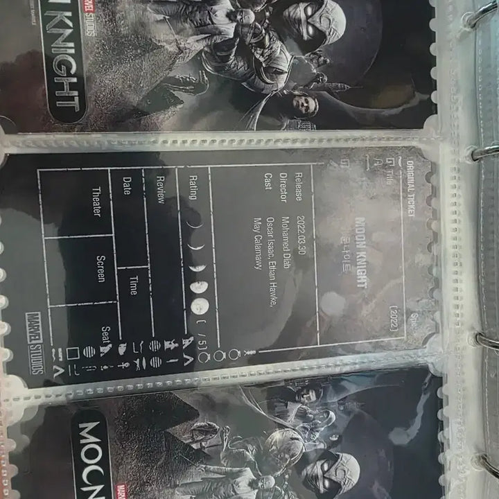 [BUNJANG] Moon Knight 2 Types of POB Poster / 문나이트 비공오티 2종