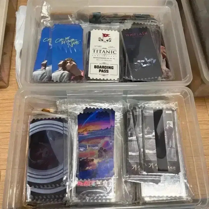 [BUNJANG] Movie Original Ticket Bundle (Gravity, Parasite, Call Me By Your Name, Your Name, Whiplash) / 타이타닉 콜미바이유어네임 오리지널 티켓 위플래쉬 기생충 너의이름은 그래비티 콜바넴 오티