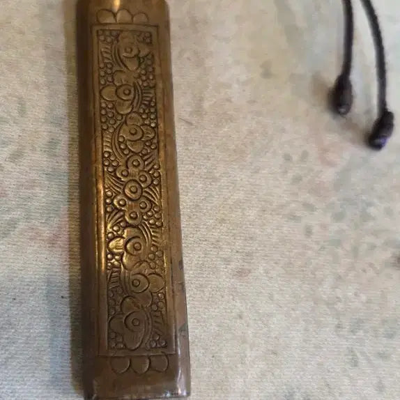 [BUNJANG] 100-Year-Old Copper Needle Case / 100년세월의 동 침통 / 바늘집