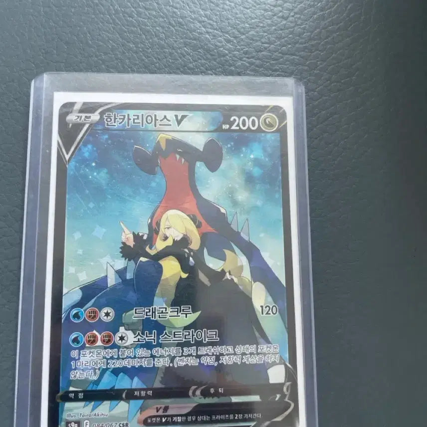 [BUNJANG] Garchomp &amp; Cynthia CHR / 한카리아스 난천 CHR
