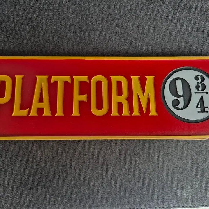 [BUNJANG] Harry Potter Platform 9 3/4 Mini Sign / 해리포터 9와 3/4 승강장 플랫폼 미니 간판
