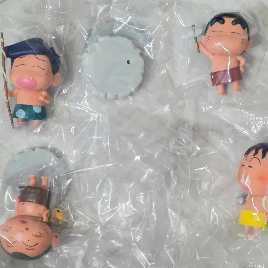 [BUNJANG] Crayon Shin-chan Primitive Era Figures Set / 새상품)짱구는 못말려 원시시대 피규어