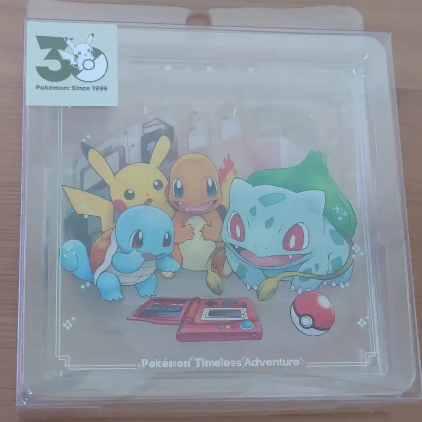 [BUNJANG] Pokemon 30th Anniversary Timeless Adventure Kanto Region Acrylic Block / [일본 온라인스토어 한정판] 포켓몬 아크릴 블록 관동