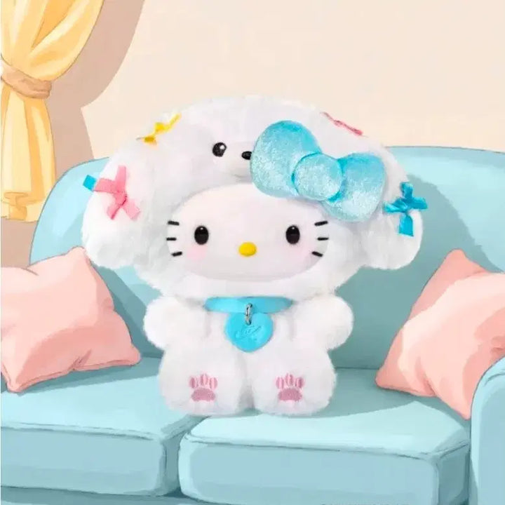 [BUNJANG] Topt Toy x Sanrio Hello Kitty Puppy Party Doll Keychain / (정품) 탑토이 x 산리오 헬로키티 퍼피 파티 인형 키링
