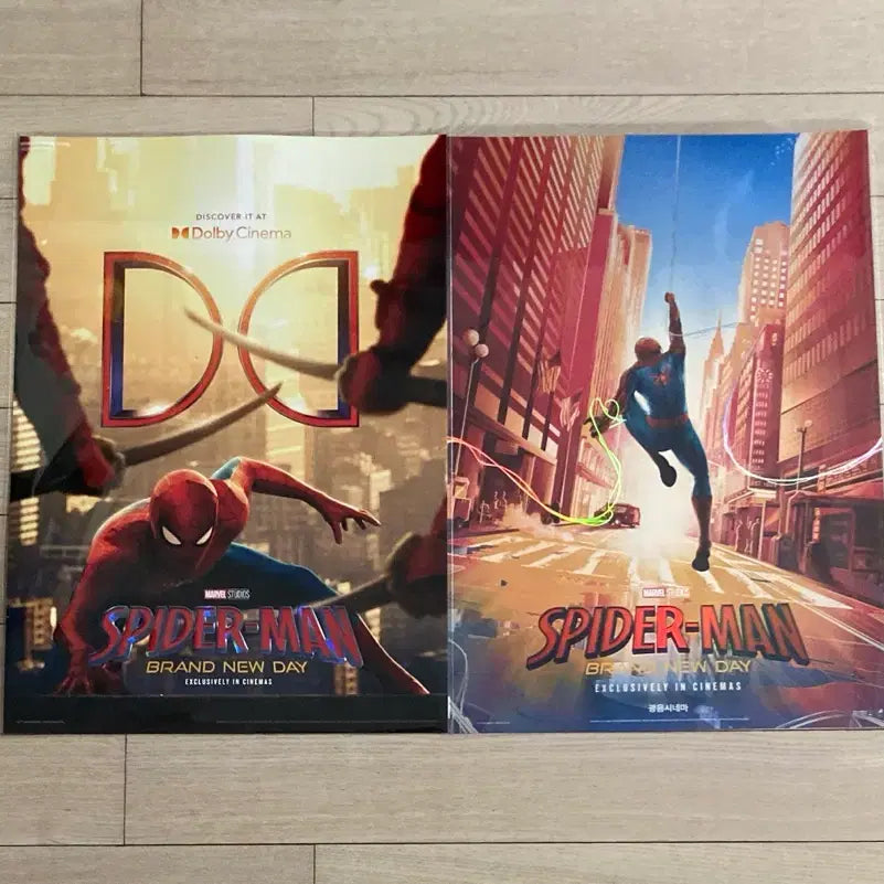 [BUNJANG] Spider-Man: Brand New Day Pin Badge / Original Ticket A/B / Dolby Poster / Gwang-eum Poster / [스파이더맨: 브랜드뉴데이] 핀뱃지/오리지널티켓 AB/돌비/광음 포스터