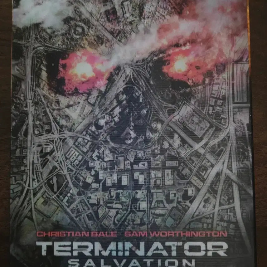 [BUNJANG] Terminator Salvation Lenticular Steelbook Blu-ray / 터미네이터: 미래 전쟁의 시작 렌티큘러 스틸북 블루레이