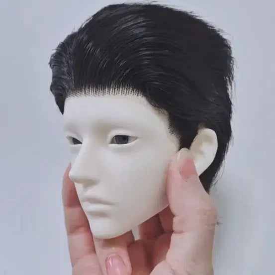 [BUNJANG] LM Head Compatible 8-9 inch Wig for 70-75cm Ball-Jointed Dolls / bjd 75  구관 헤드 용 르문 헤드 호환 작은 SD 사이즈 셋팅 가발