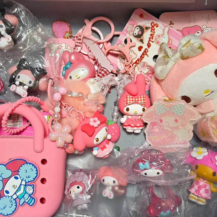 [BUNJANG] Sanrio My Melody Figure Bundle Set / 산리오 마이멜로디 가챠 피규어 일괄