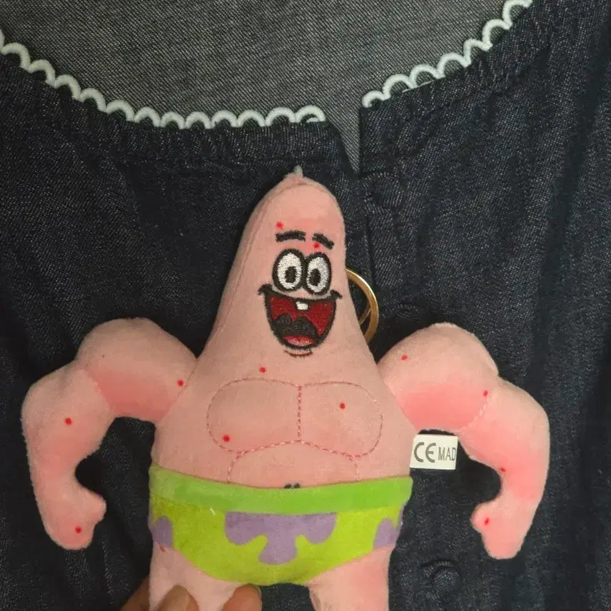 [BUNJANG] SpongeBob SquarePants Muscular Patrick Star and SpongeBob Plush Set / 스폰지밥 근육빵빵 뚱이 별가 스폰지밥인형