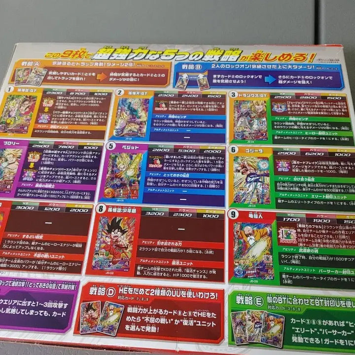 [BUNJANG] Dragon Ball Super Heroes Special Binder Set / 드래곤볼 슈퍼 히어로즈 스페셜 바인더 세트