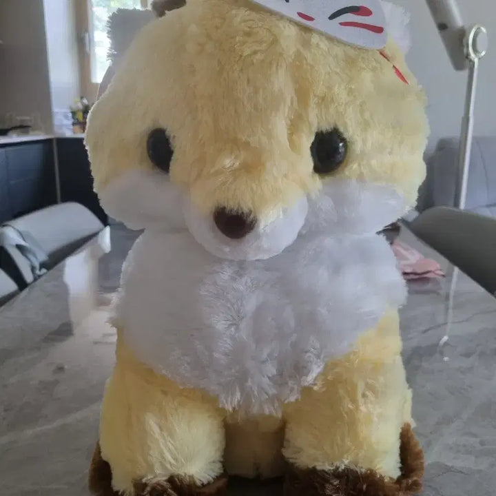 [BUNJANG] Amuse Large Fox Plush (Chokkon Toki Kitsune) / 어뮤즈 대형 여우인형 (초콘토키츠네)