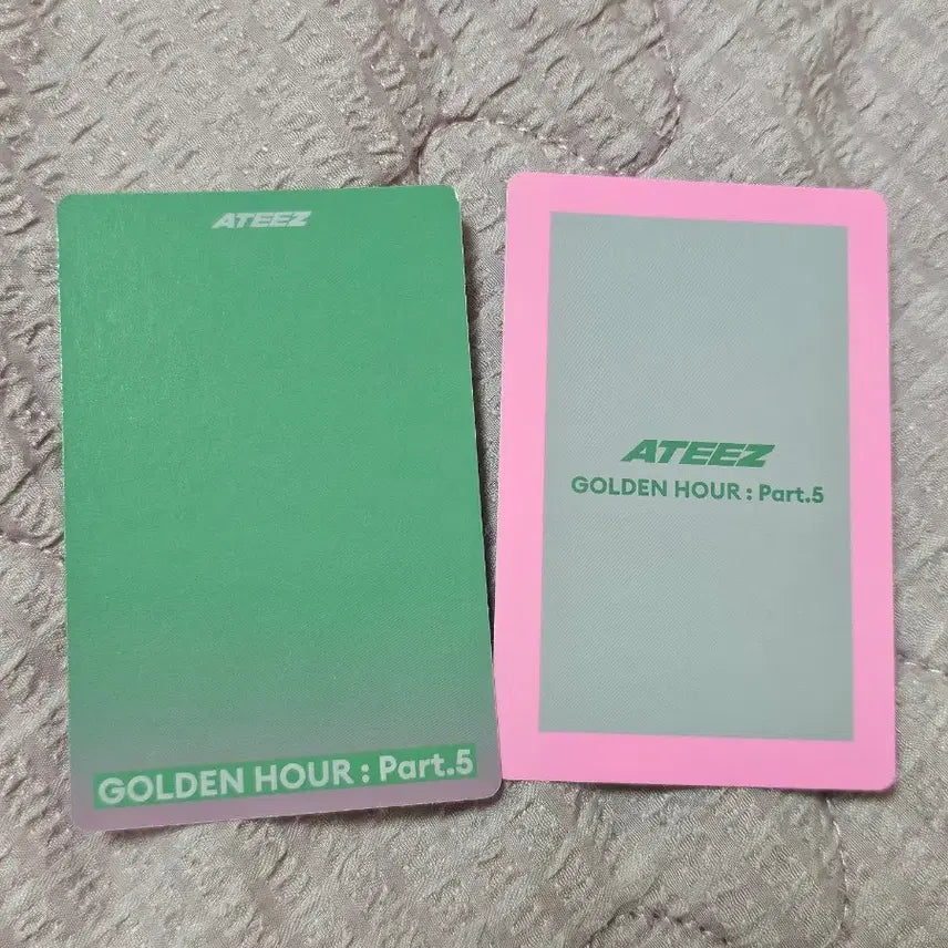 [BUNJANG] ATEEZ Wooyoung GOLDEN HOUR Part.5 Photocard / 에이티즈 우영 골든아워 파트5 포카