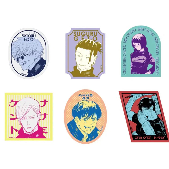 [BUNJANG] Jujutsu Kaisen - IncompleteTale Original Art Exhibition Sticker Set / 주술회전 원화전 회옥옥절 스티커 세트