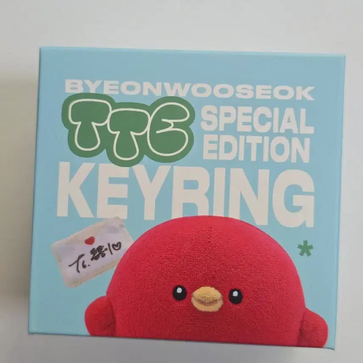 [BUNJANG] Byun Woo Seok Official MD TTE Special Edition Keyring / 변우석 공식 MD 굿즈 미새븅 통통이 인형 TTE 스페셜 에디션 키링