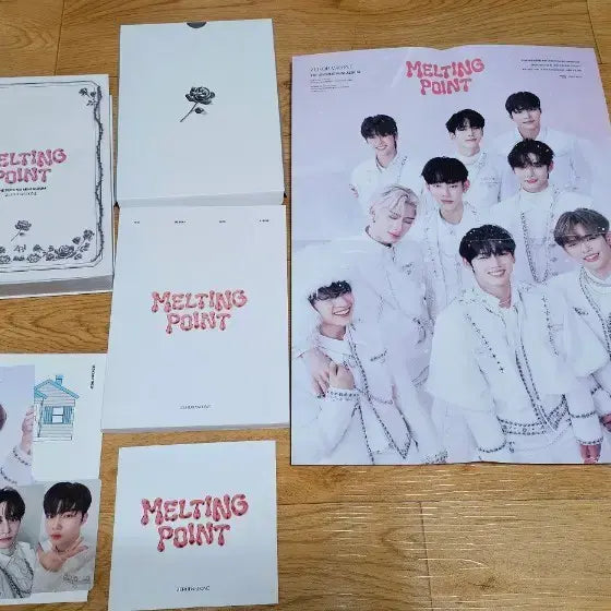 [BUNJANG] MELTING POINT Album Photobook Goods Set / MELTING POINT 앨범 포토북 굿즈 세트