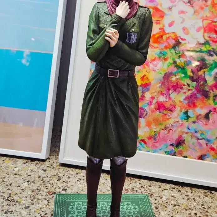 [BUNJANG] Attack on Titan Mikasa Az Studio Resin Figure / 진격의거인 az스튜디오 미카사 레진 피규어