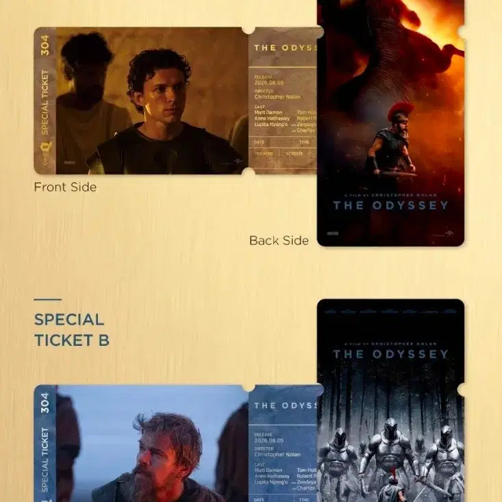 [BUNJANG] Odyssey Special Ticket Bundle Set / 오디세이 스페셜티켓 2종 일괄 판매