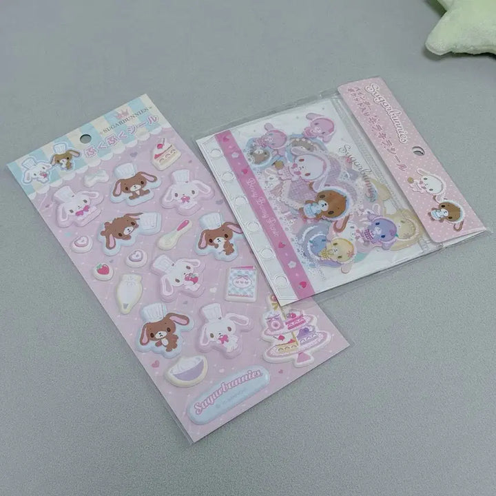 [BUNJANG] Sugarbunnies Spinns Stationery Bundle Set (6 Types) / [일괄] 슈가바니즈 스핀즈 문구 6종