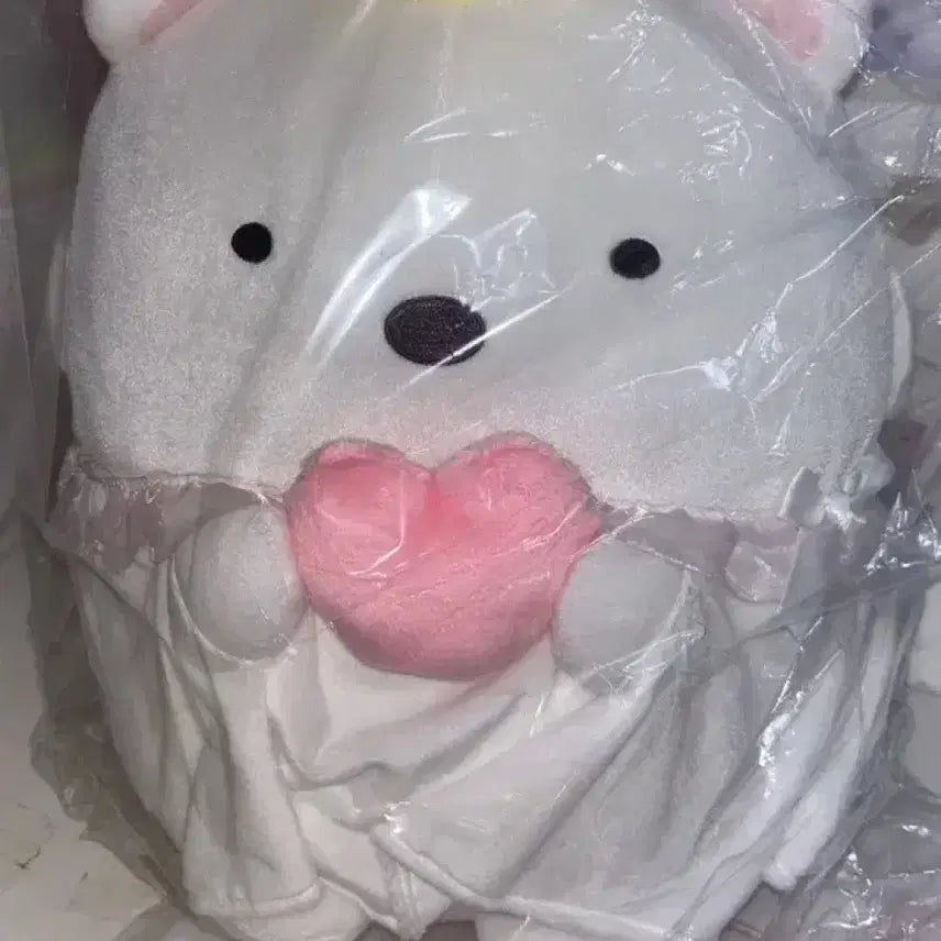 [BUNJANG] Sumikko Gurashi Shirokuma Angel Plush Doll 40cm / 스미코구라시 스밋코 쿠지 B상 시로쿠마 천사 인형 누이 40cm