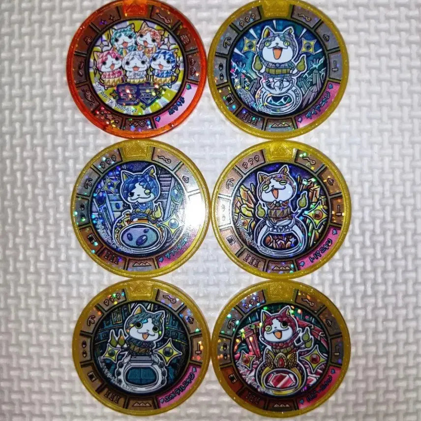 [BUNJANG] Yokai Watch Yokai Medal Treasure Medal Set / 요괴워치 요괴메달 보석냥 세트