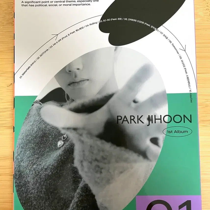 [BUNJANG] Park Ji Hoon Message Age Ver. Album with Photocard / 박지훈 앨범 Message age ver. 포카 포함