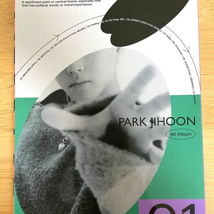 [BUNJANG] Park Ji Hoon Message Age Ver. Album with Photocard / 박지훈 앨범 Message age ver. 포카 포함