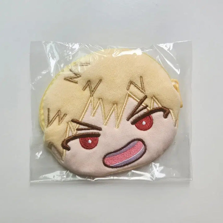 [BUNJANG] My Hero Academia Bakugo Fuwa Fuwa Coin Pouch (Sealed) / 나의 히어로 아카데미아 바쿠고 만쥬 후와후와 동전 지갑 미개봉