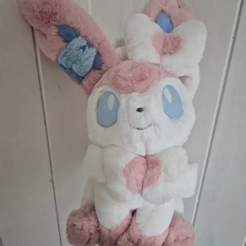[BUNJANG] Pokemon Sylveon Fuwa Fuwa Fluffy Doll / 택O) 일포센 포켓몬 님피아 후와후와 푹신푹신 인형 시리즈