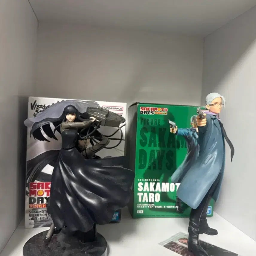 [BUNJANG] Sakamoto Days Taro Sakamoto &amp; Osaragi Figure Set / 사카모토 데이즈 피규어 사카모토 타로/오사라기