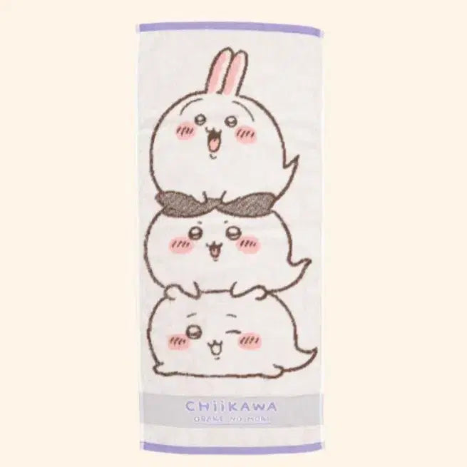 [BUNJANG] Chiikawa Ghost Forest Face Towel / 치이카와 유령의숲 타올 페이스타월