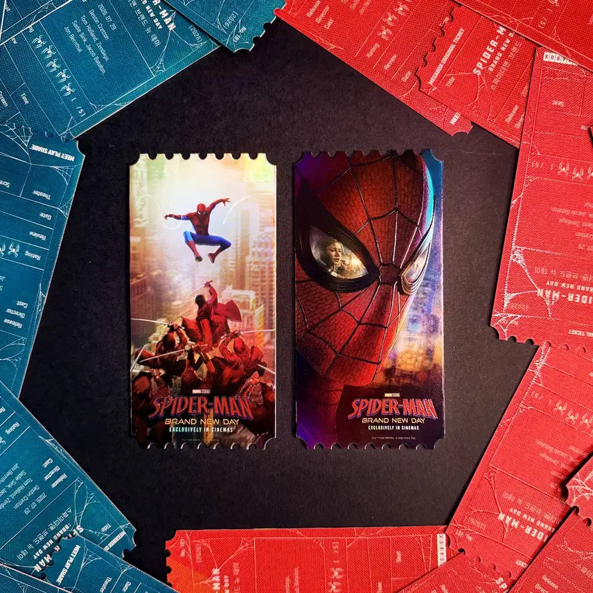 [BUNJANG] Spider-Man: A New Day Original Ticket Set / 스파이더맨 브랜드 뉴 데이 오리지널티켓 2종