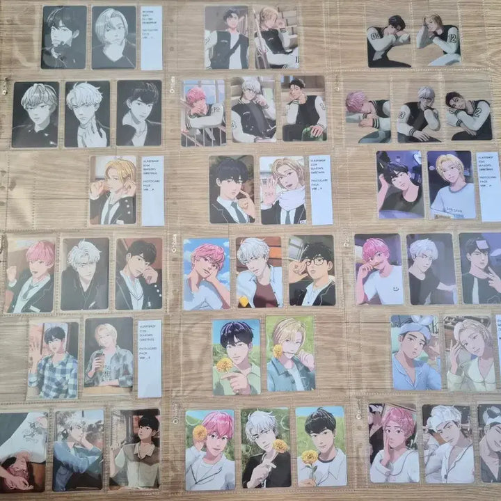 [BUNJANG] PLAVE Photocard Bundle Set + Official Goods Binder / 탈덕 급처) 플레이브 포카 일괄 + 공굿 덤 + 바인더