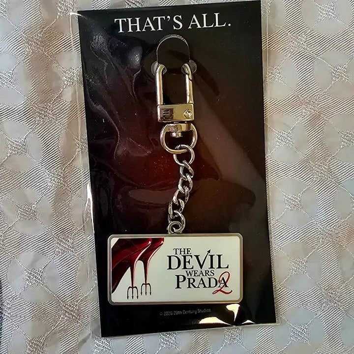 [BUNJANG] Megabox Movie Title Keychain - Toy Story &amp; The Devil Wears Prada / 메가박스 영화 굿즈 무비타이틀 키링 토이스토리 악마는 프라다를 입는다 오티