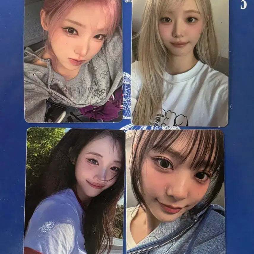 [BUNJANG] QWER Cu-ri Bank Card Bundle Set Photocard / QWER 쿼티 우리은행 카드 포토카드 일괄