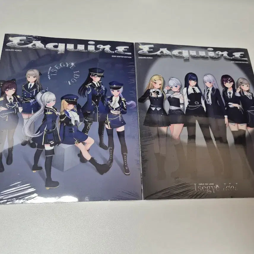 [BUNJANG] Ishihai Idol Esquire 2025 Winter Special Edition Cover A, B Photocard Bundle Set / 이세돌 에스콰이어 2025 윈터 스페셜 에디션 이세계아이돌 커버 A,B형