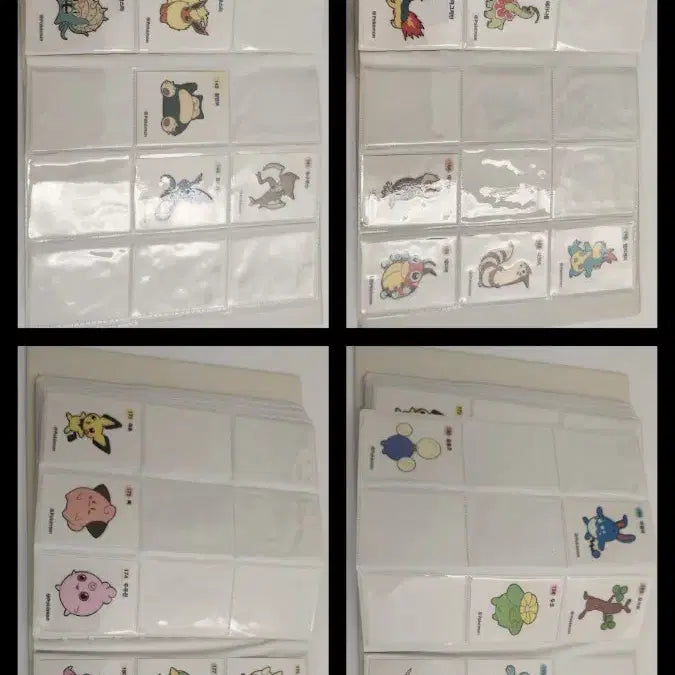 [BUNJANG] Pokemon Sticker Bundle Set / 포켓몬 띠부씰 판매