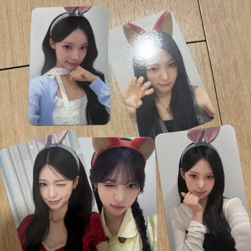 [BUNJANG] RESCENE Million Music POB Set (5 Photocards) / 리센느 밀리언뮤직 미공포 5장 세트