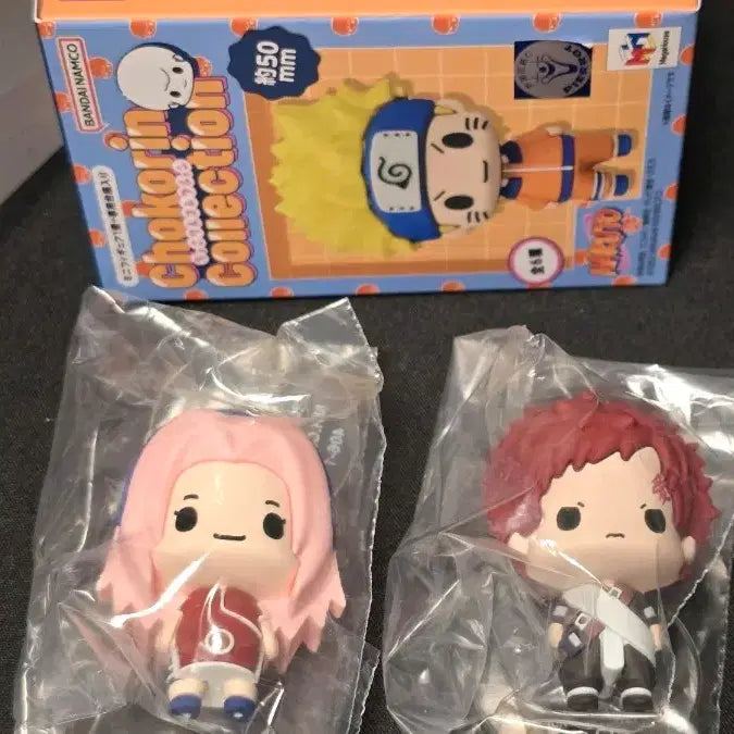 [BUNJANG] Naruto Chokorin Collection Gaara &amp; Sakura Figures Bundle Set / 나루토 쵸코린 가아라, 사쿠라 일괄 피규어