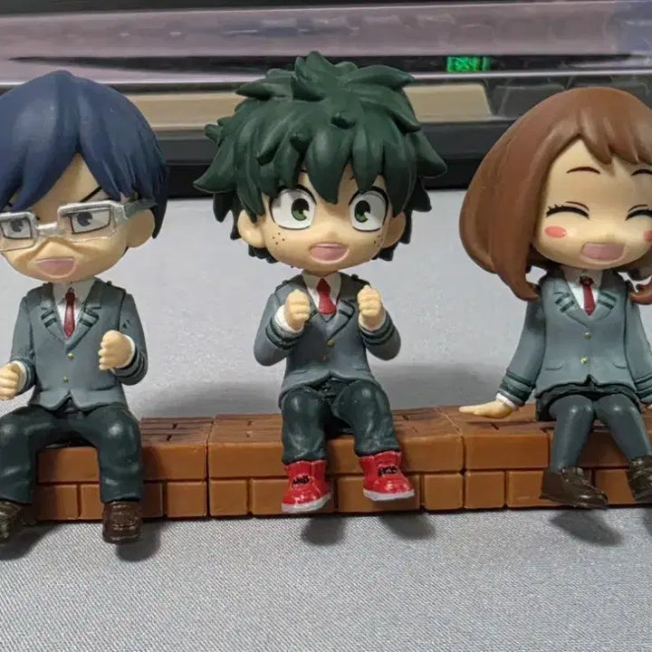 [BUNJANG] My Hero Academia Rement Figures 3-Type Bundle Set / 나의 히어로 아카데미아 리멘트 피규어 3종 일괄