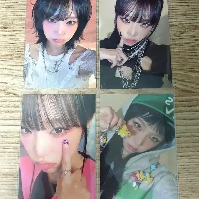 [BUNJANG] Choi Yena Square Photocard Set (4 Types) / 최예나 네모네모 포토카드 4종